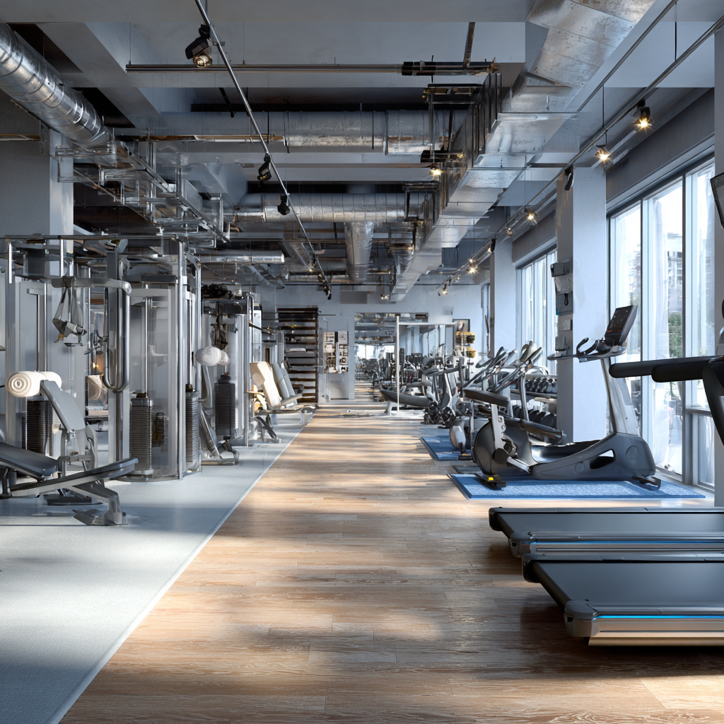 Сучасна фітнес-зона NEOVORIS